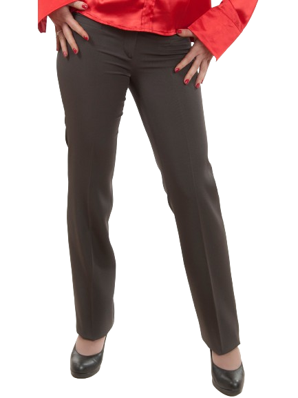 Black two-stretch pants with front pockets Comfortable and elegant!